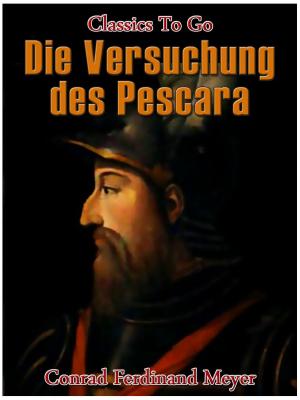 Cover of the book Die Versuchung des Pescara by Hilaire Belloc