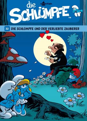 Cover of Die Schlümpfe 32. Die Schlümpfe und der verliebte Zauberer