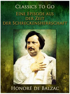 Cover of the book Eine Episode aus der Zeit der Schreckensherrschaft by Edgar Wallace
