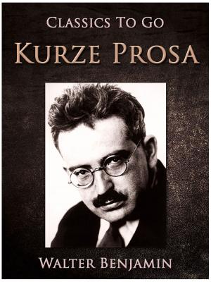 Book cover of Kurze Prosa
