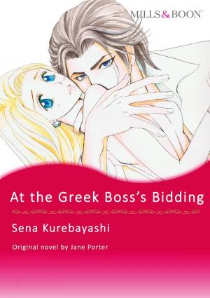 Cover of the book AT THE GREEK BOSS'S BIDDING by Janice Maynard