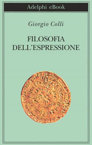Book cover of Filosofia dell'espressione