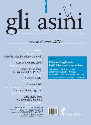 Cover of Gli asini n. 30. Rivista di educazione e intervento sociale