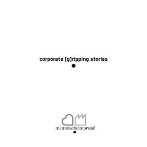 Book cover of corporate [g]ripping stories