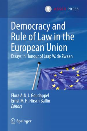 Cover of the book Democracy and Rule of Law in the European Union by ギラッド作者