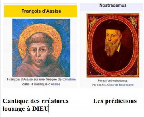 Cover of the book St François d'assise et des prédictions de Nostradamus by St François d'assise, Nostradamus, class