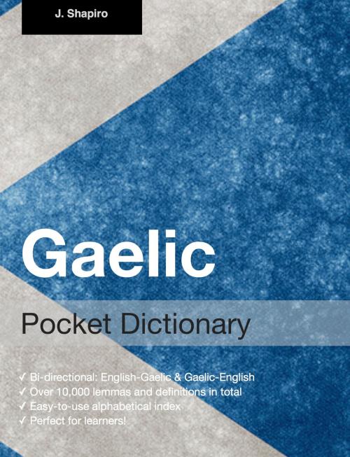Cover of the book Gaelic Pocket Dictionary by John Shapiro, Fluo!