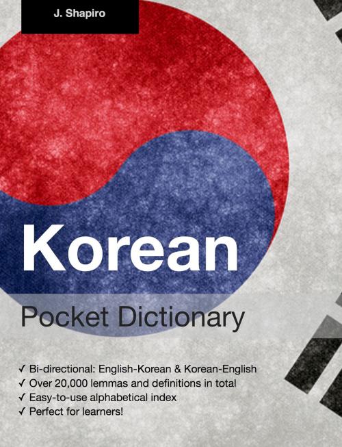 Cover of the book Korean Pocket Dictionary by John Shapiro, Fluo!