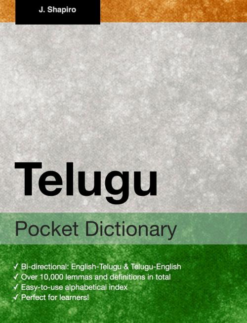 Cover of the book Telugu Pocket Dictionary by John Shapiro, Fluo!