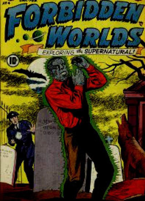 Cover of the book Forbidden Worlds Six Issue Jumbo Comic by Bill Molno, JW Comics