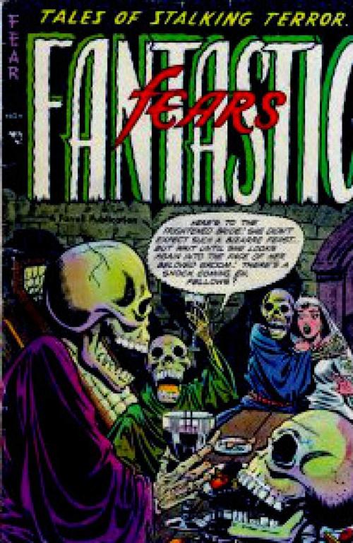 Cover of the book Fantastic Fears Six Issue Jumbo Comic by Robert Webb, JW Comics