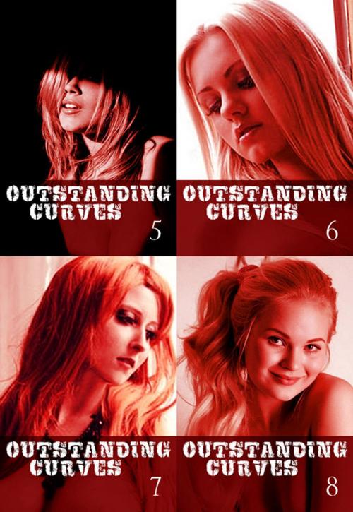 Cover of the book Outstanding Curves Collected Edition 2 – Volumes 5-8 - A sexy photo book by Miranda Frost, Wicked Publications