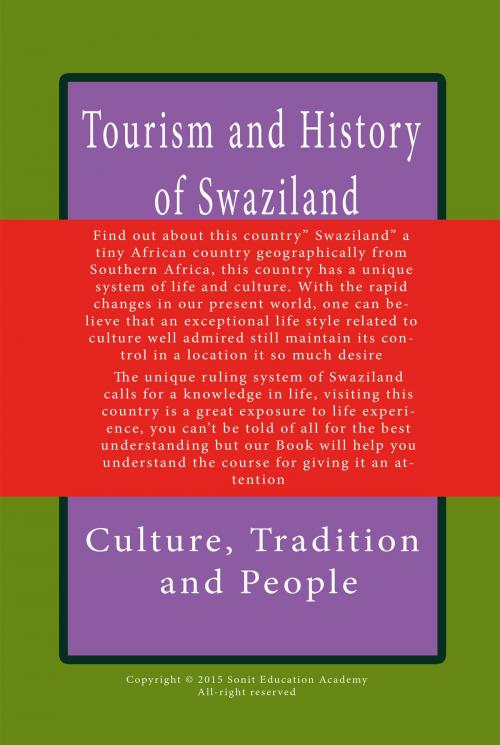 Cover of the book History, Culture and Tourism of Swaziland by Sampson Jerry, Sonit Education Academy