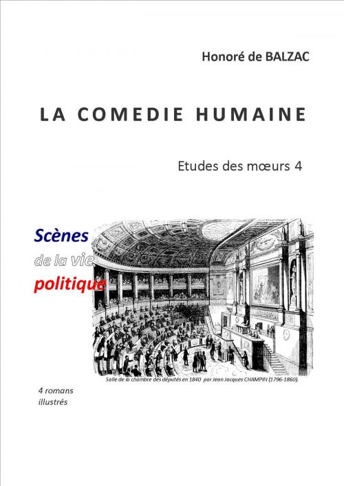 Cover of the book LA COMEDIE HUMAINE Etude des moeurs by HONORE DE BALZAC, EDITEUR HOUSSIAUX