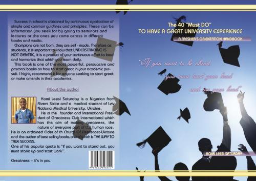 Cover of the book The 40 “Must Do” TO HAVE A GREAT UNIVERSITY EXPERIENCE by Leesi Komi, Taras Soroka