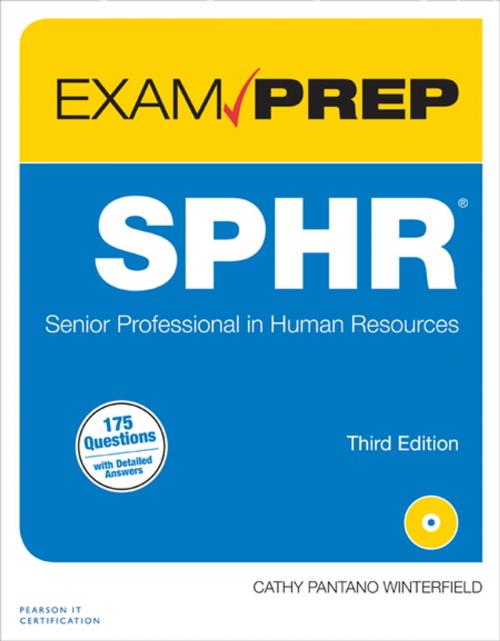 Cover of the book SPHR Exam Prep by Cathy Winterfield, Pearson Education