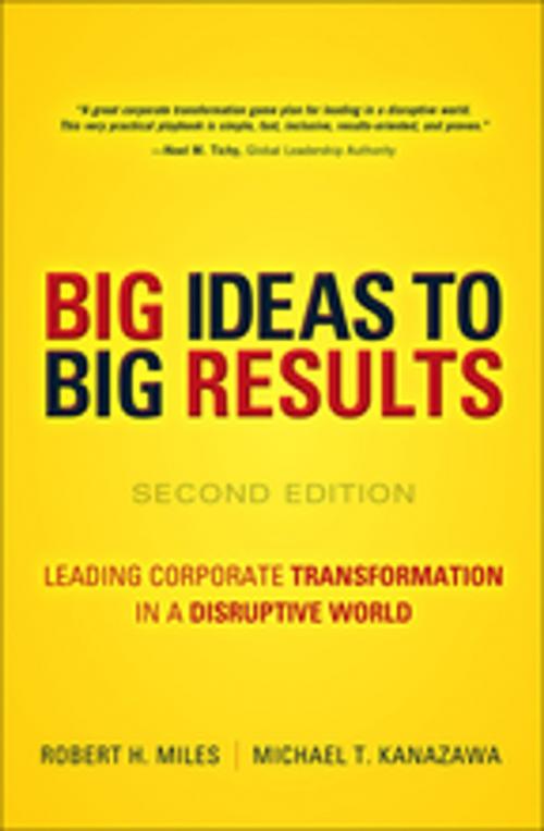 Cover of the book BIG Ideas to BIG Results by Michael T. Kanazawa, Robert H. Miles, Pearson Education