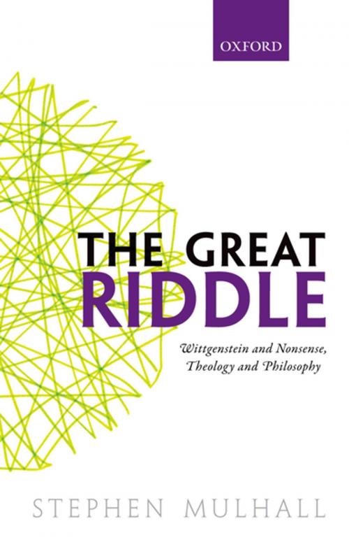 Cover of the book The Great Riddle by Stephen Mulhall, OUP Oxford