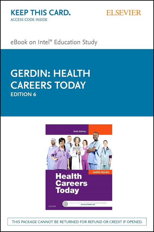 Cover of the book Health Careers Today - E-Book by Judith Gerdin, BSN, MS, Elsevier Health Sciences