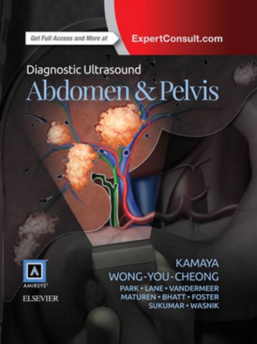 Cover of the book Diagnostic Ultrasound: Abdomen and Pelvis E-Book by Aya Kamaya, MD, FSRU, FSAR, Jade Wong-You-Cheong, MBChB, MRCP, FRCR, Elsevier Health Sciences