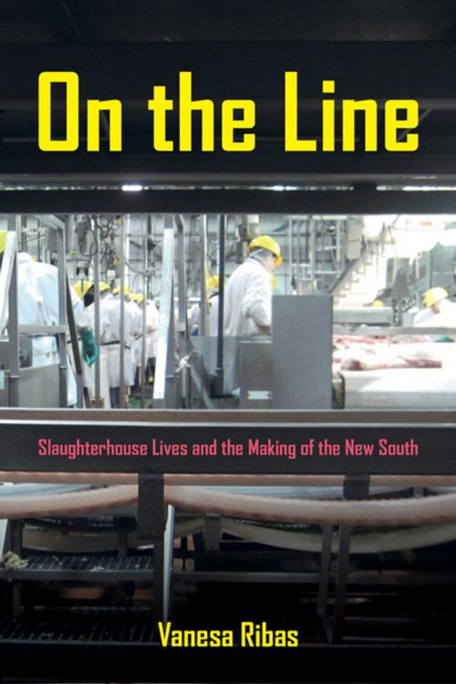 Cover of the book On the Line by Vanesa Ribas, University of California Press