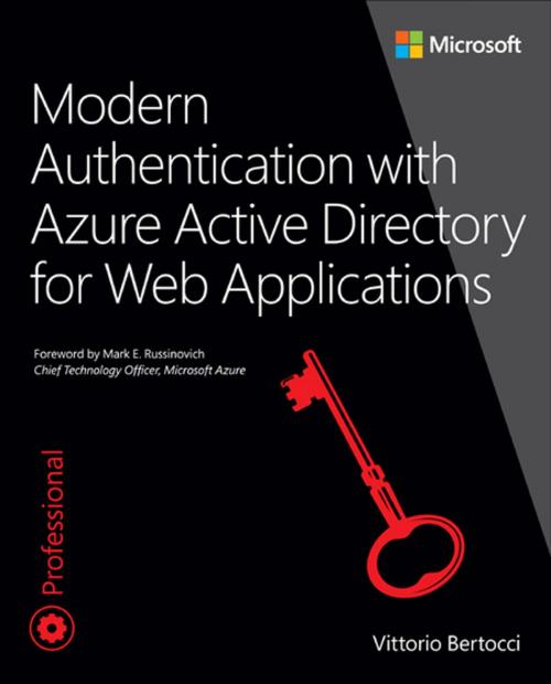 Cover of the book Modern Authentication with Azure Active Directory for Web Applications by Vittorio Bertocci, Pearson Education