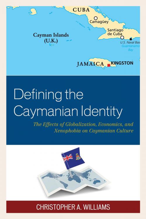 Cover of the book Defining the Caymanian Identity by Christopher A. Williams, Lexington Books