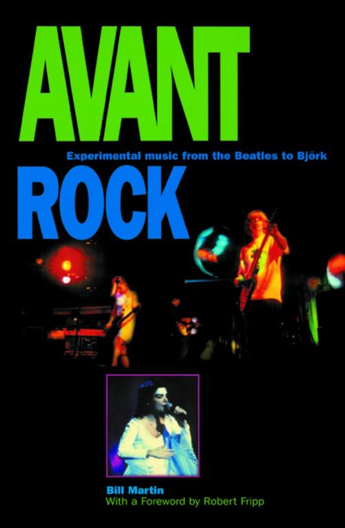 Cover of the book Avant Rock by Bill Martin, Open Court