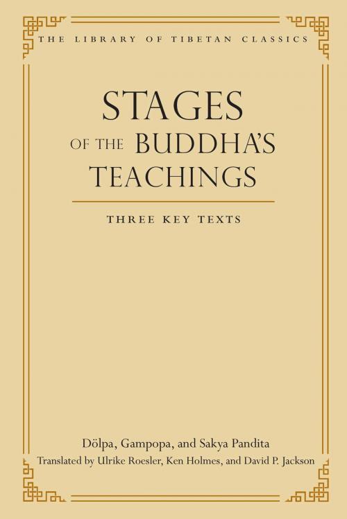 Cover of the book Stages of the Buddha's Teachings by Dolpa, Gampopa, Sakya Pandita, Wisdom Publications