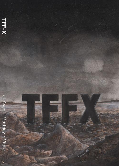 Cover of the book TFF-X: Ten years of The Future Fire by Djibril al-Ayad, Cécile Matthey, Valeria Vitale, Futurefire.net Publishing