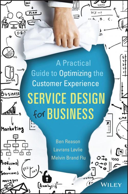 Cover of the book Service Design for Business by Ben Reason, Lavrans Løvlie, Melvin Brand Flu, Wiley