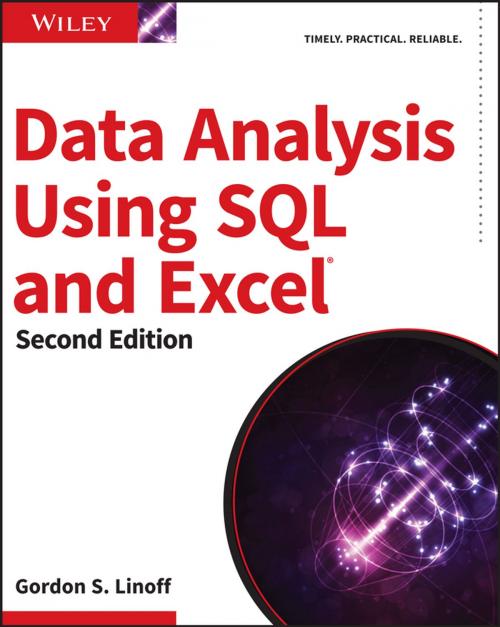 Cover of the book Data Analysis Using SQL and Excel by Gordon S. Linoff, Wiley