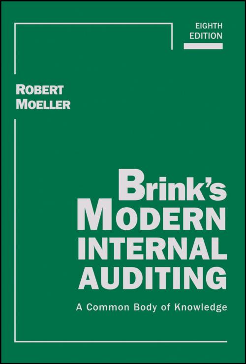 Cover of the book Brink's Modern Internal Auditing by Robert R. Moeller, Wiley