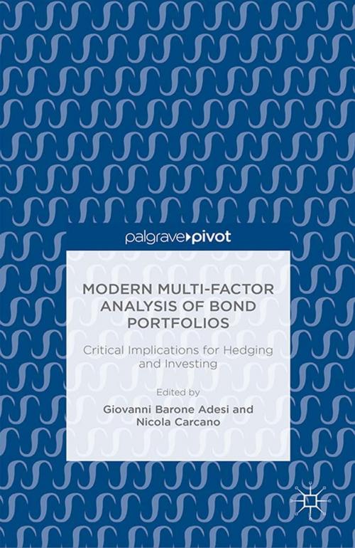 Cover of the book Modern Multi-Factor Analysis of Bond Portfolios by , Palgrave Macmillan UK