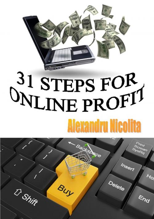 Cover of the book 31 Steps for Online Profit by Alexandru Nicolita, Alexandru Nicolita