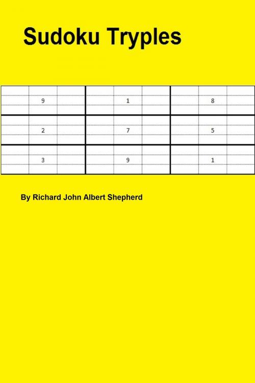 Cover of the book Sudoku Tryples by Richard Shepherd, Richard Shepherd
