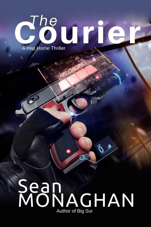 Cover of the book The Courier by Sean Monaghan, Triple V Publishing