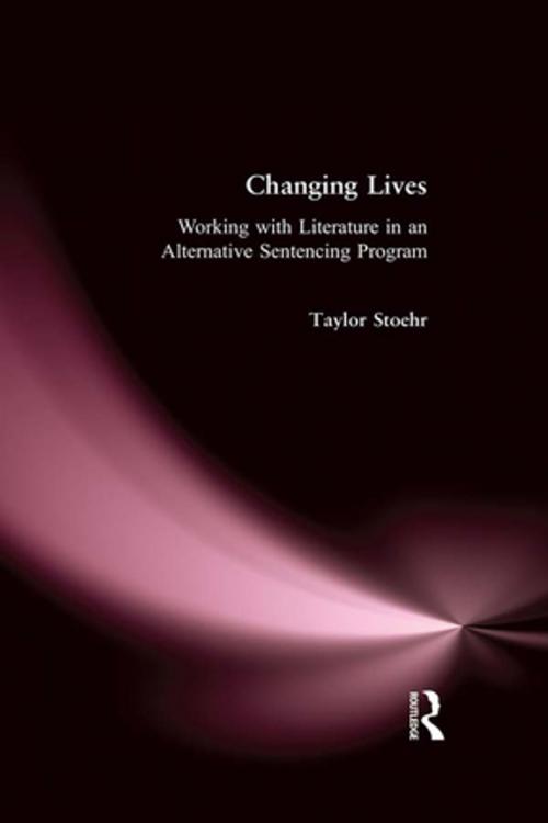 Cover of the book Changing Lives by Taylor Stoehr, Taylor and Francis