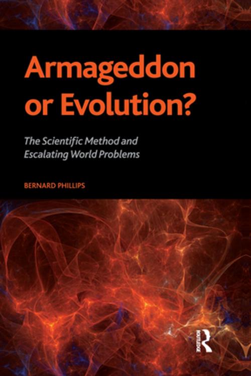 Cover of the book Armageddon or Evolution? by Bernard S Phillips, Taylor and Francis