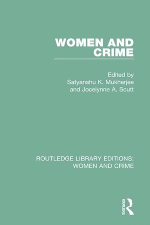 Cover of the book Women and Crime by , Taylor and Francis
