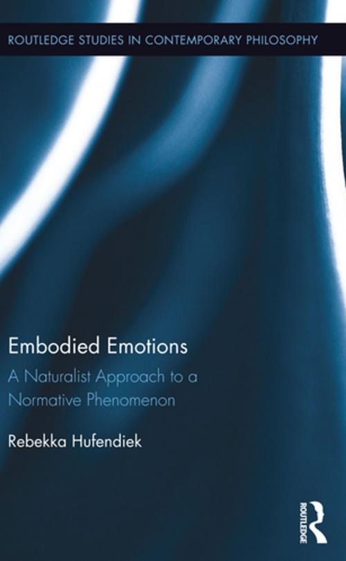 Cover of the book Embodied Emotions by Rebekka Hufendiek, Taylor and Francis