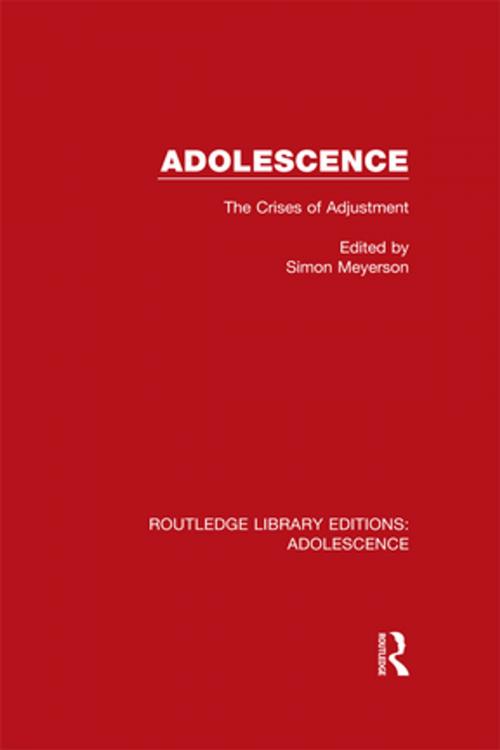 Cover of the book Adolescence by , Taylor and Francis