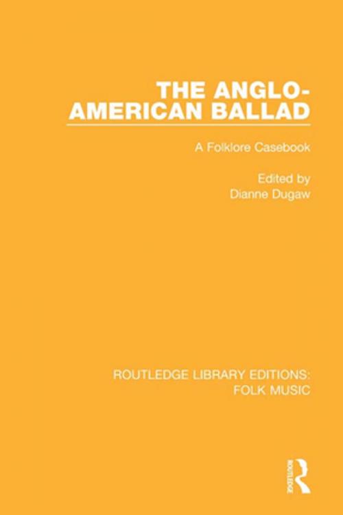 Cover of the book The Anglo-American Ballad by , Taylor and Francis
