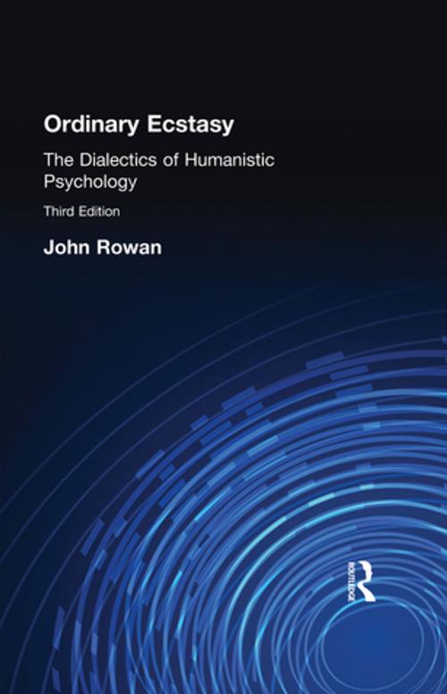 Cover of the book Ordinary Ecstasy by John Rowan, Taylor and Francis
