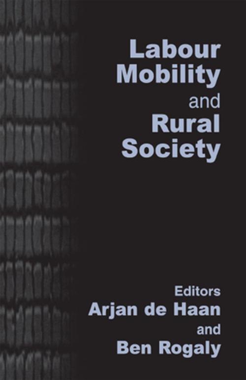 Cover of the book Labour Mobility and Rural Society by , Taylor and Francis