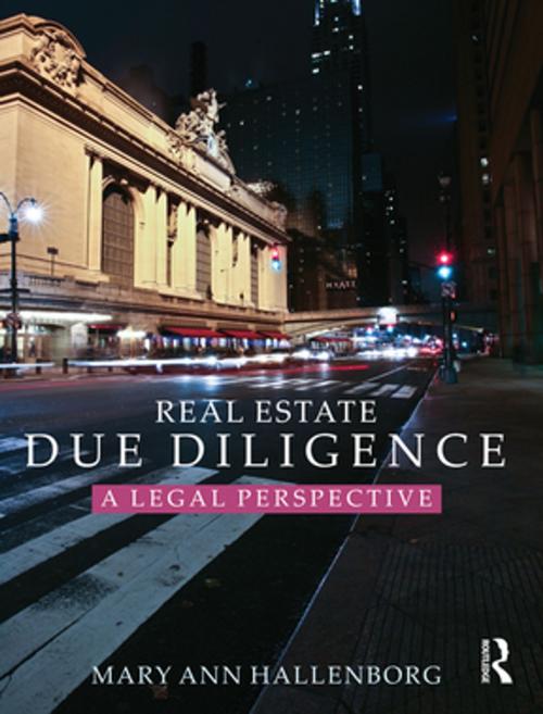 Cover of the book Real Estate Due Diligence by Mary Ann Hallenborg, CRC Press