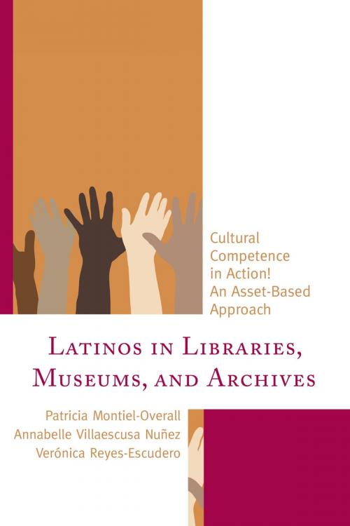 Cover of the book Latinos in Libraries, Museums, and Archives by Patricia Montiel-Overall, Annabelle Villaescusa Nuñez, Verónica Reyes-Escudero, Rowman & Littlefield Publishers