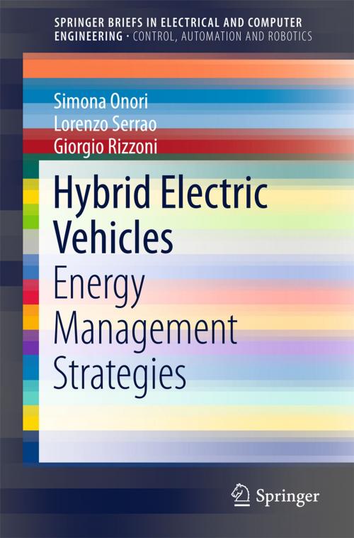 Cover of the book Hybrid Electric Vehicles by Simona Onori, Lorenzo Serrao, Giorgio Rizzoni, Springer London