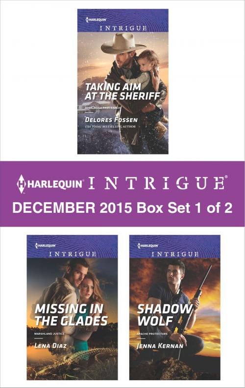 Cover of the book Harlequin Intrigue December 2015 - Box Set 1 of 2 by Delores Fossen, Lena Diaz, Jenna Kernan, Harlequin