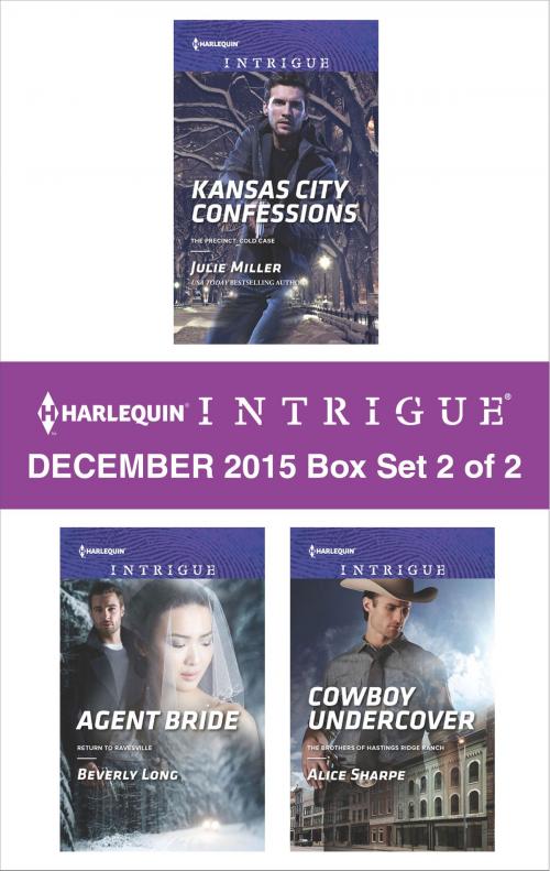 Cover of the book Harlequin Intrigue December 2015 - Box Set 2 of 2 by Julie Miller, Beverly Long, Alice Sharpe, Harlequin